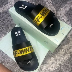 Off White Industrial Logo Slide